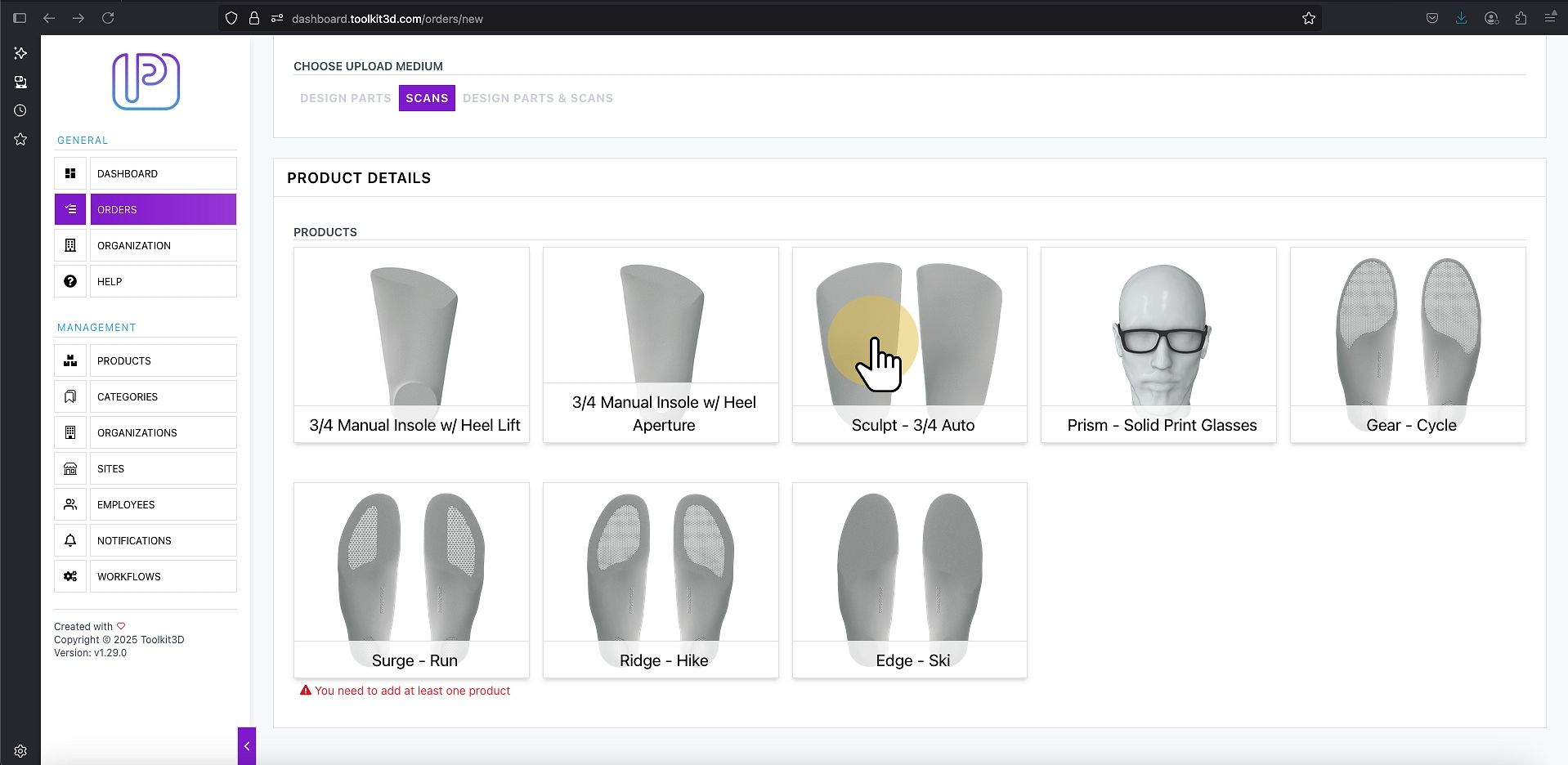Product Page