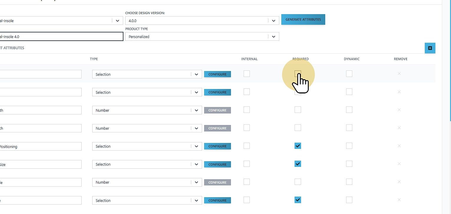 Modify Attributes